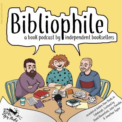 Book podcast by independent booksellers at @goldenharebooks. What we're reading, book topics, recommends. Hosts @discodanskin @davidbloomPT @triplebozzmun.