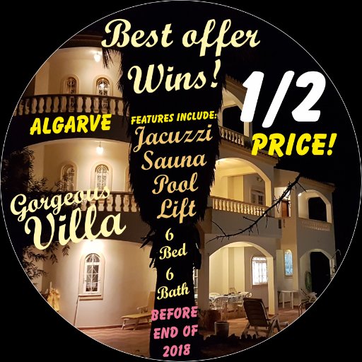 My Friend needs to sell her LUXURY 6 Bed, 6 Bath VILLA. It's Super. Must be SOLD SOON ! So selling for 1/2 PRICE! (sleeps 12) Almancil, Algarve. Grab a BARGAIN!