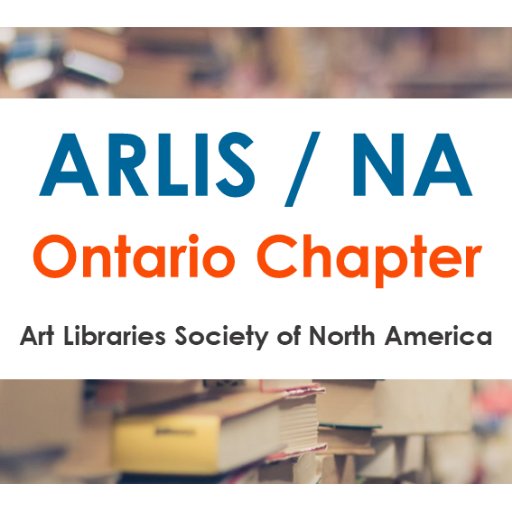 Twitter feed for the Art Libraries Society of North America (ARLIS/NA) Ontario Chapter