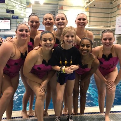 A Synchronized Swimming Team from Austin, TX