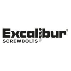 Excalibur Screwbolts' unique patented twin helix thread design provides a proven secure anchoring directly into any substrate, whether permanent or temporary