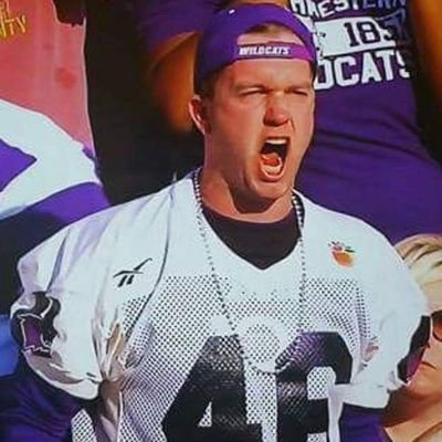 World's Most Loyal Northwestern Football Fan. #FITZFOREVER