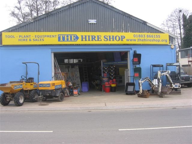 Call us on: 01803-866155 Totnes' only independant tool hirer. 100s of tools for thousands of jobs!