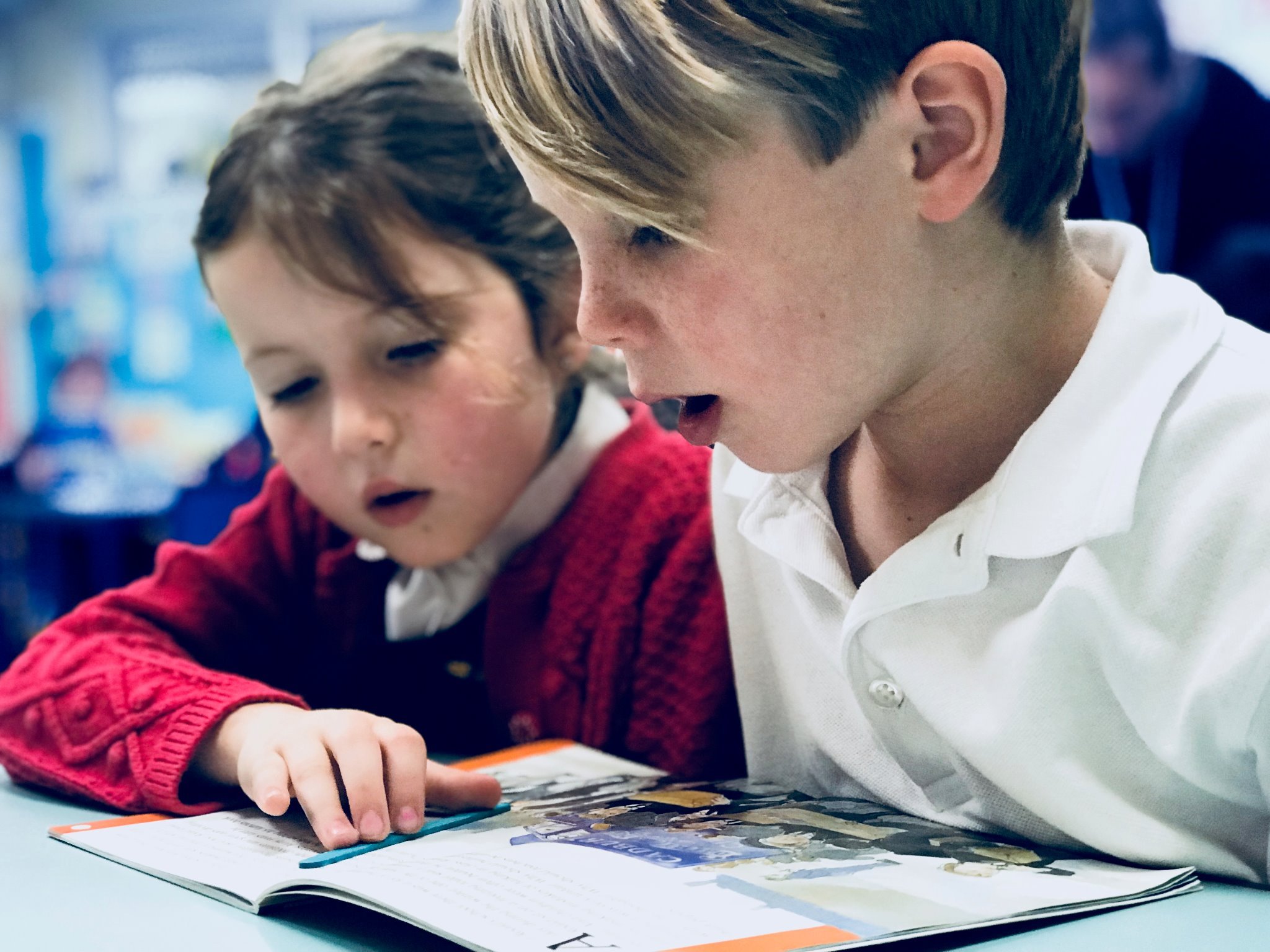 We are passionate about ensuring children receive the very best reading experience from an early age by enabling them to decode, read fluently and love books.