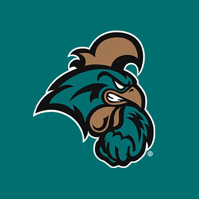 The official Twitter account for Coastal Carolina University Athletics. It's pronounced SHON-ti-cleers. #CINO