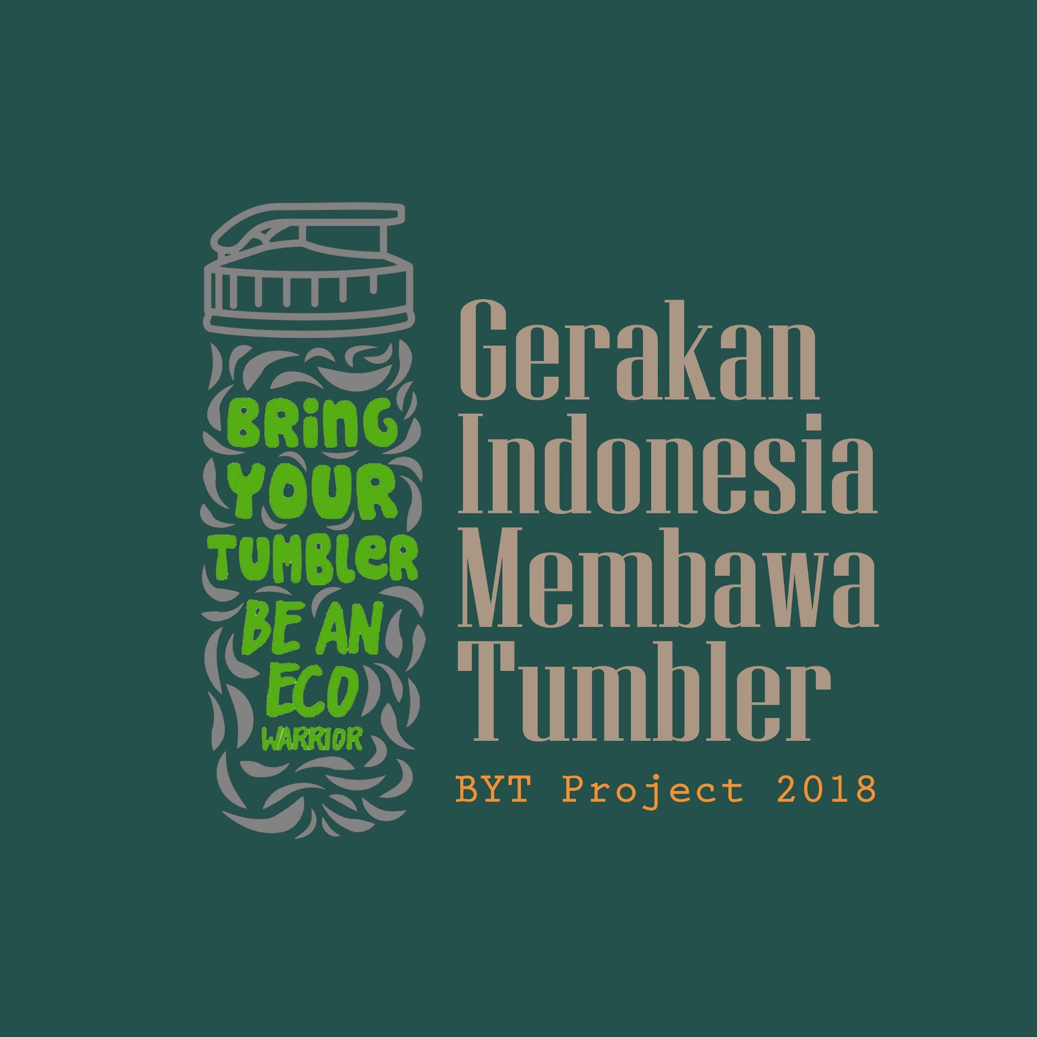 #2019TetapBawaTumbler || Est. 2015 || Bergerak atas kepedulian terhadap lingkungan 🌏