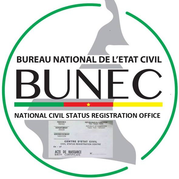 Bureau National de l'Etat Civil / National Civil Status Registration Office #BUNEC #ETATCIVIL #CAMEROUN #MINDDEVEL