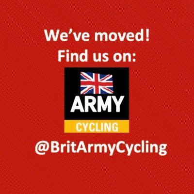 WE’RE MOVING! From 1st December you can keep up to date with all the latest Team news by following us @britarmycycling #inspiringsoldierstocycle #RoadACRT19