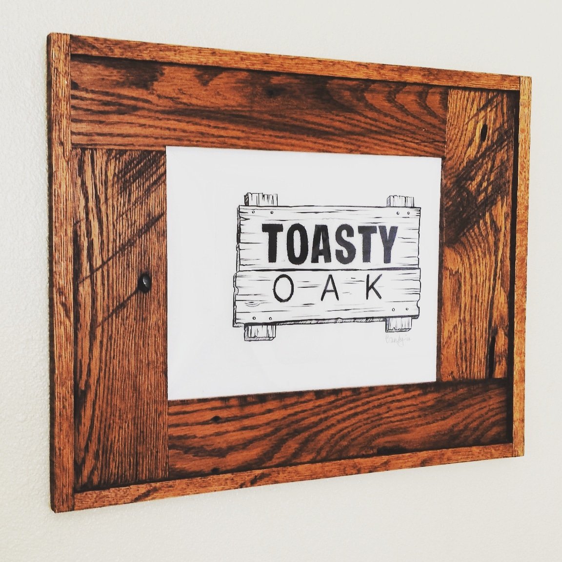 Hi, I'm Alex from Toasty Oak wood works.  I build stuff.  Check it out.