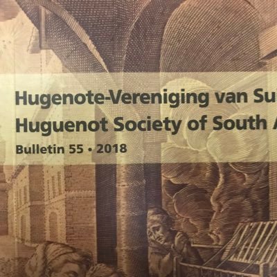 Hugenote-Vereniging van Suid Afrika • Huguenot Society of South Africa