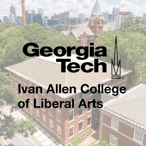This account is no longer in use. For news on Ivan Allen College of Liberal Arts student life, research news, and more, follow @GTliberalarts