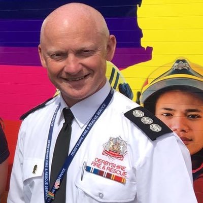 Station Manager Marc Redford, Operational Training Department, Derbyshire Fire & Rescue Service. LGBT+ Ally 🏳️‍🌈 #EDI #PositiveAction