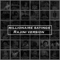 Millionaire Sayings Rajini Version(@RajiniSayings) 's Twitter Profile Photo
