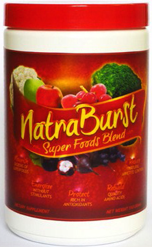 NatraBurst's profile picture. NatraBurst is a super foods blend. Perfect to supplement an imperfect diet or as a meal replacement. Lose weight, improve health, save money...