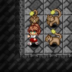 キュウソ ナナカ不思議の迷宮録 風来のシレン風ゲーム 推し ドラゴンファングｚの初ダンジョンは通路でゴーレムを倒した後ゴーレムの残骸の上で戦ってたらマタンゴ と隣接 残骸から支援機 ぼうれい武者 がマタンゴの隣に出てきてレベルアップさせる