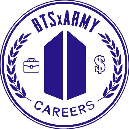 BTSxARMYCareers aims to empower ARMY around the 🌎 w/career & interview advice, job postings, industry info & more |@BTSGalaxyOT7 📧: hello@btsarmycareers.com