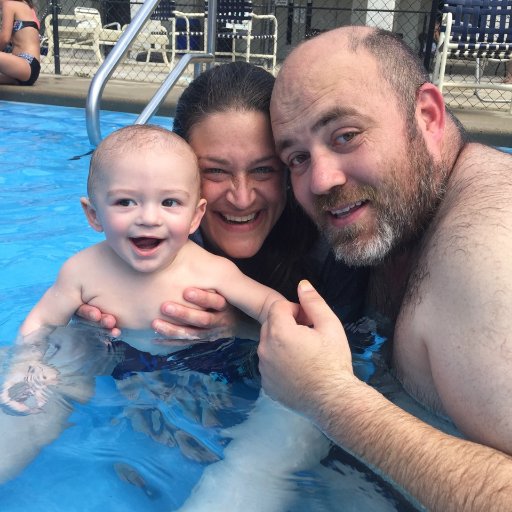 Excited Father Husband to a Beautiful Wife Meredith love Family and Faith in God