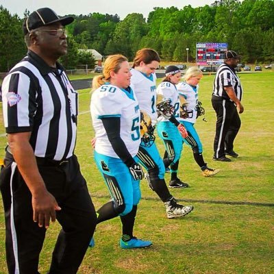 We are a women's tackle football team in north FL. We are in our third season, but we'll be a part of the WNFC's inaugural season in 2019! 2018 Conference Champ