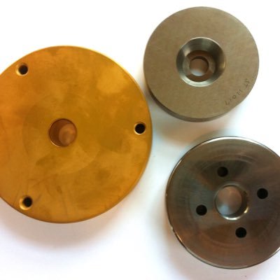 Carbide dies & tooling are the best way to form metal. Tungsten carbide is 3x harder than steel. #carbide #dies #machinists #tooling #extrusion #bushings