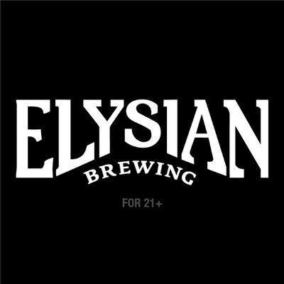 ELYSIAN BREWING seattle official Clear LOGO STICKER decal craft beer brewery 