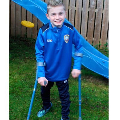 10yrs old, football mad & kicking cerebral palsy’s butt!  SDR St.Louis 2014 to remove spasticity & learn to walk! #nevergiveup #SDRchangeslives #northernireland