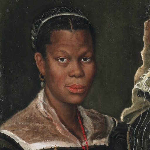 Tweeting records of enslaved people in Renaissance Florence.  Pic: Portrait of an African Slave Woman attributed to Annibale Carracci, ca. 1580s