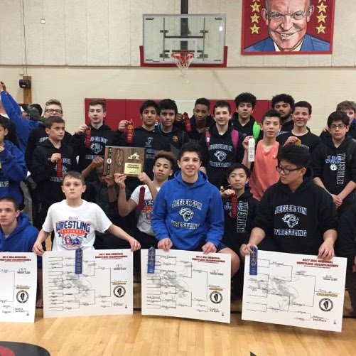 All information and updates from the Jefferson Jr. High wrestling team. GO WOLVERINES! Attack Style!