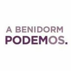 Perfil oficial de #PodemosBenidorm. Contacto: sg@benidorm.podemos.info