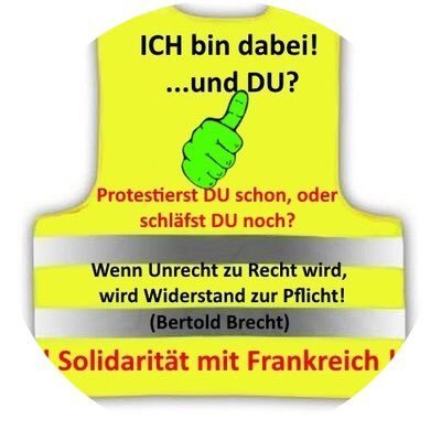 Die Politik setzt keine Zeichen zum Politikwechsel u. hört ARROGANT nicht mehr auf's Volk !!! Deshalb braucht es ein europäischer Frühling wie in Frankreich