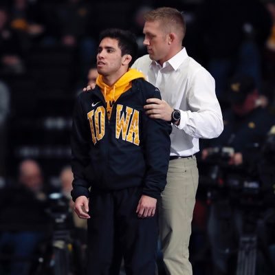 Wrestler at the University of Iowa