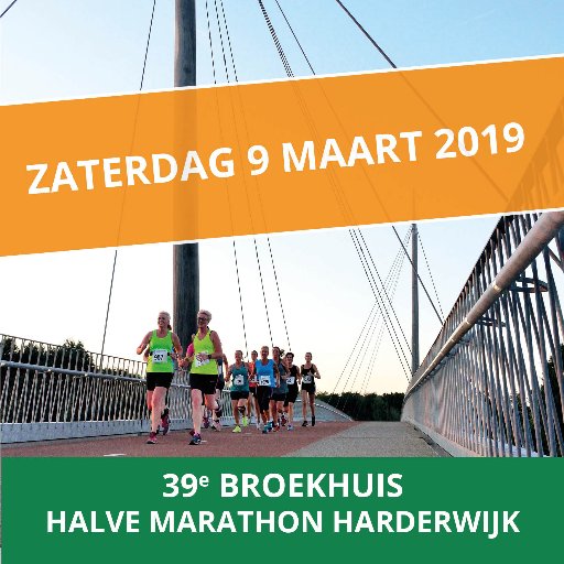 Officiele twitter account organisatie van de Broekhuis Halve Marathon in Harderwijk. Volg het laatste nieuws en doe mee.