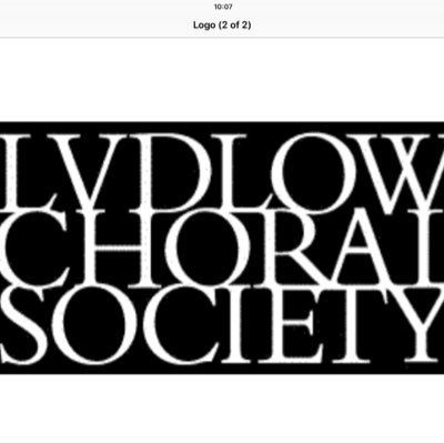 Ludlow Choral Society has about 60 members. We sing choral works both ancient and modern and a lot in between, in the fabulous setting of St Laurence's Church.