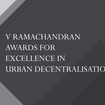 Instituted to recognise excellence in urban decentralisation & honour the outstanding work that germinate far-reaching impact in Indian cities