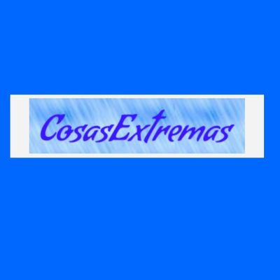 Sígueme aquí y en mi canal de YouTube!! #cosasextremas