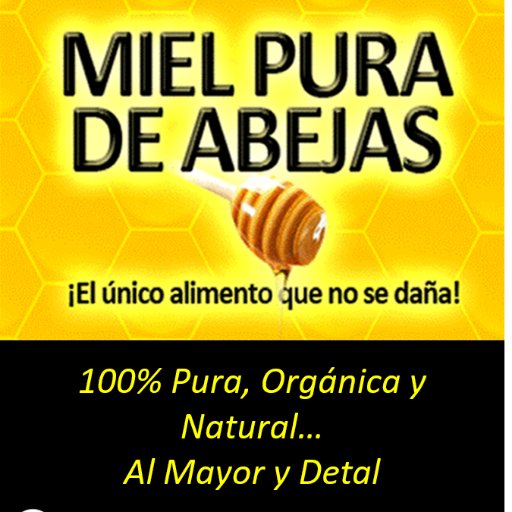 100% Pura, Orgánica y Natural🌺
La mejor calidad🍯
Mayor y Detal📦
Envíos y Entregas Personales🚪
📲+58412-1375827