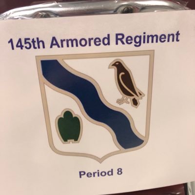 145th armored regiment! 💧