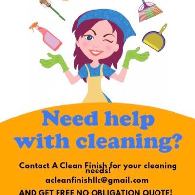 A Clean Finish Cleaning Service is a group of professionals with many years of experience. References available. Contact us for your free quote today!