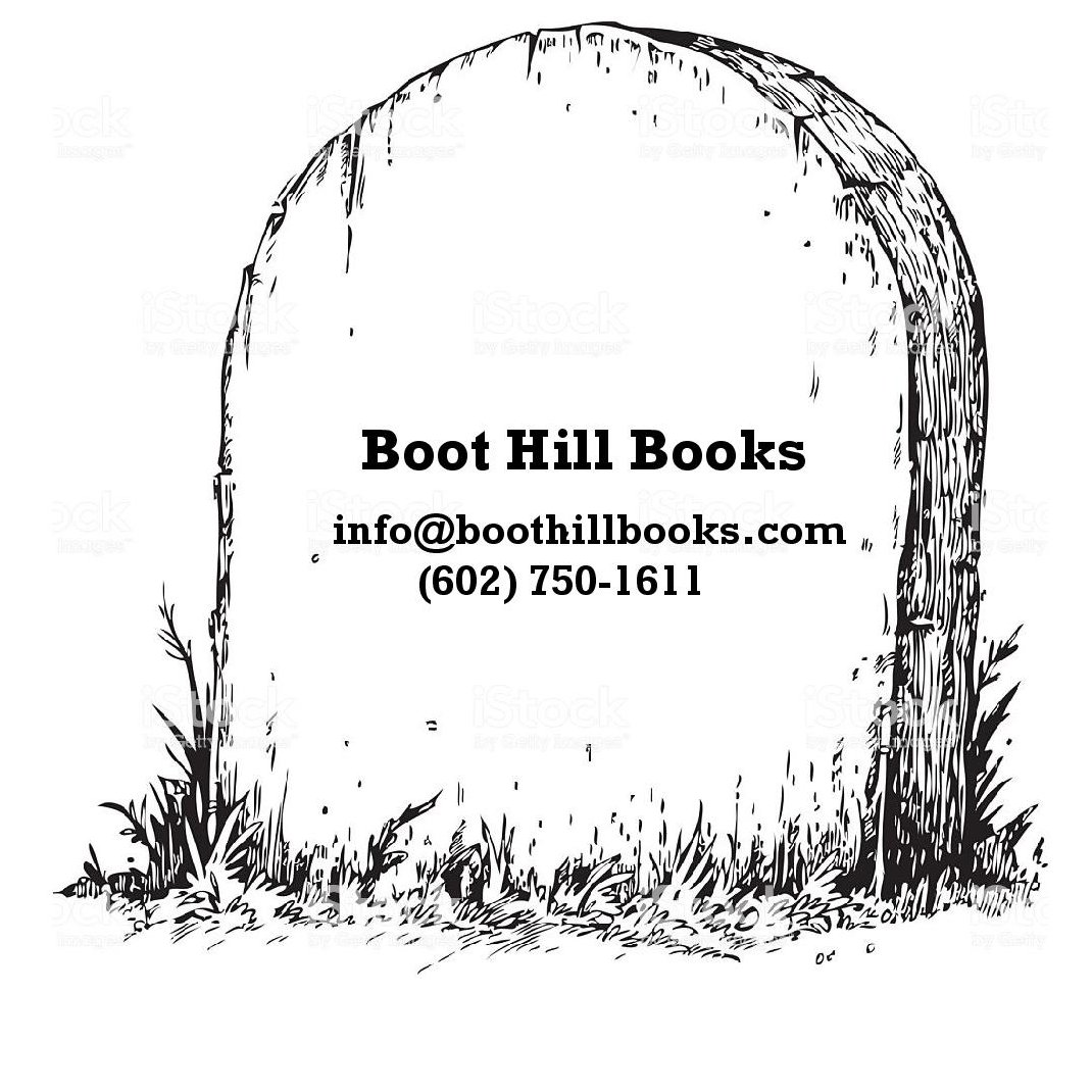 Official account of Boot Hill Books (https://t.co/lFYsDjMEB4, https://t.co/wDebloY1O0) a virtual bookstore in Mesa, Arizona. Check us out!