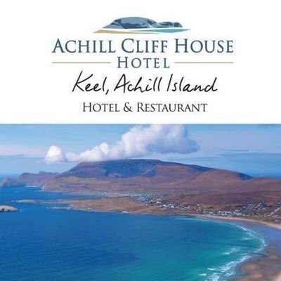 Hotel & Restaurant, Achill Island. Most spectacular setting on the west coast of Ireland. #wildatlanticway #achillisland #amazingachill #greenway #staycation