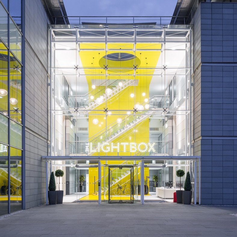 Space to Shine, The Lightbox is an amazing & contemporary workspace, which can be configured to suit start-up's, SME's & big businesses from 1000 - 35,000 sq ft