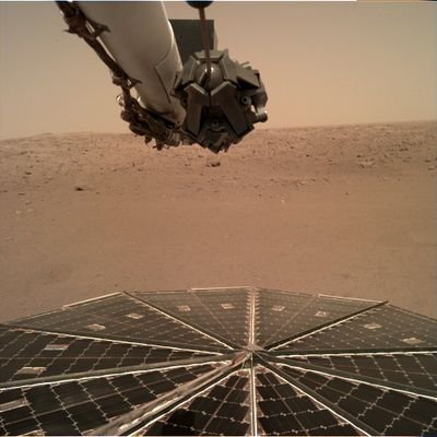 A bot that tweets raw images from the Mars @NASAInSight mission (Images courtesy of NASA/JPL-Caltech). Friends with @PersevereImgBot. Built by @nirajsanghvi.