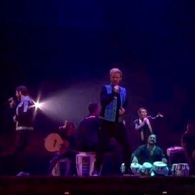 Tabla player on the Wonderland tour 2017 with Take That 🌟
