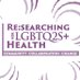 Re:searching for 2SLGBTQ+ Health (@LGBTQ_Research) Twitter profile photo