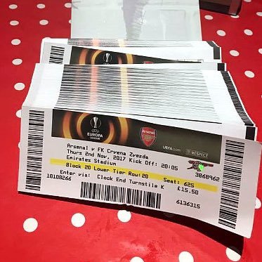 We will buy any arsenal tickets and also sell for majority of fixtures! Face Value only. DM open