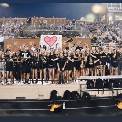 Russellville High School’s Student Section: “The Tiger Tribe” cheering on all sports at RHS