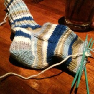 retired fed, knitter, grandma
