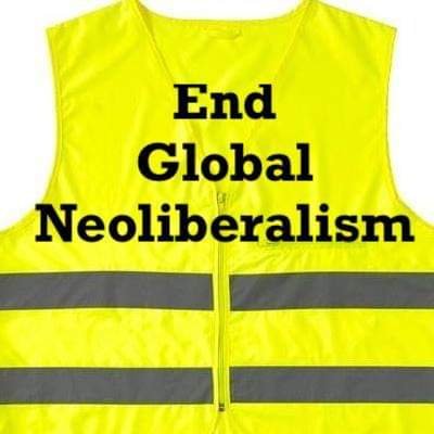 Americans from all walks of life in solidarity with the French working class #GiletsJaunes #EnoughIsEnough #TaxTheRich