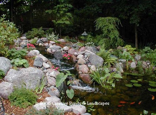 Twin Cities landscape/water feature contractor. Pond, waterfall & landscape installation. Seasonal pond/landscape tweets mixed with other interests.