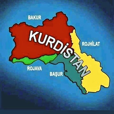 “There is one Piece in our heart 🇭🇺Kurdistan🇬🇫We are all a religious witness for beloved Kurdistan