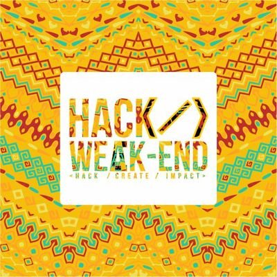 A #socialimpact,#Techforgood initiative focusing on impact&sustainability by bringing difft people together to HACK(solve) the WEAKENDS(problems) affecting us.